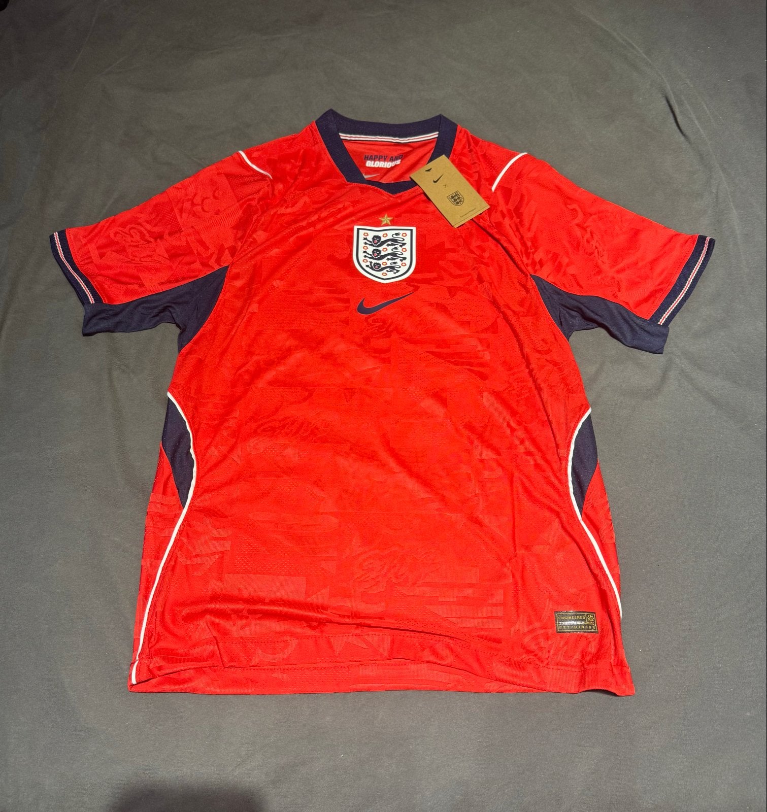 Engeland Voetbalshirt Nike Dri-Fit Rood Maat L, Maat 52/54 (L), Nieuw, Ophalen of Verzenden, Voetbal