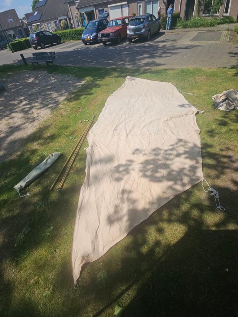 De Waard Albatros Vario luifel plus gratis oudere tent, Caravans en Kamperen, Tenten, Ophalen of Verzenden, Gebruikt