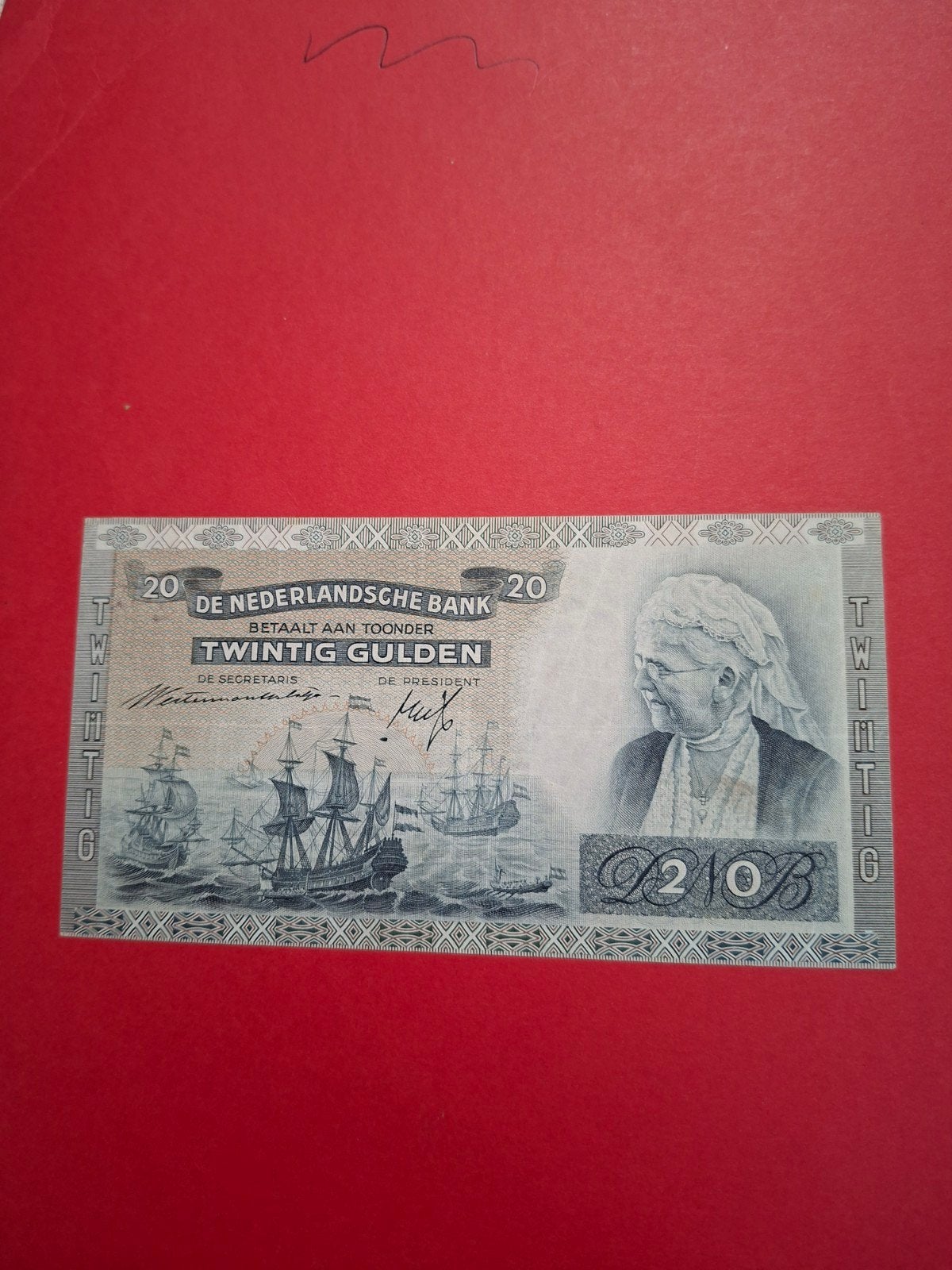 20 gulden Emma uit 1939
in PR, Ophalen of Verzenden, 10 gulden, Los biljet