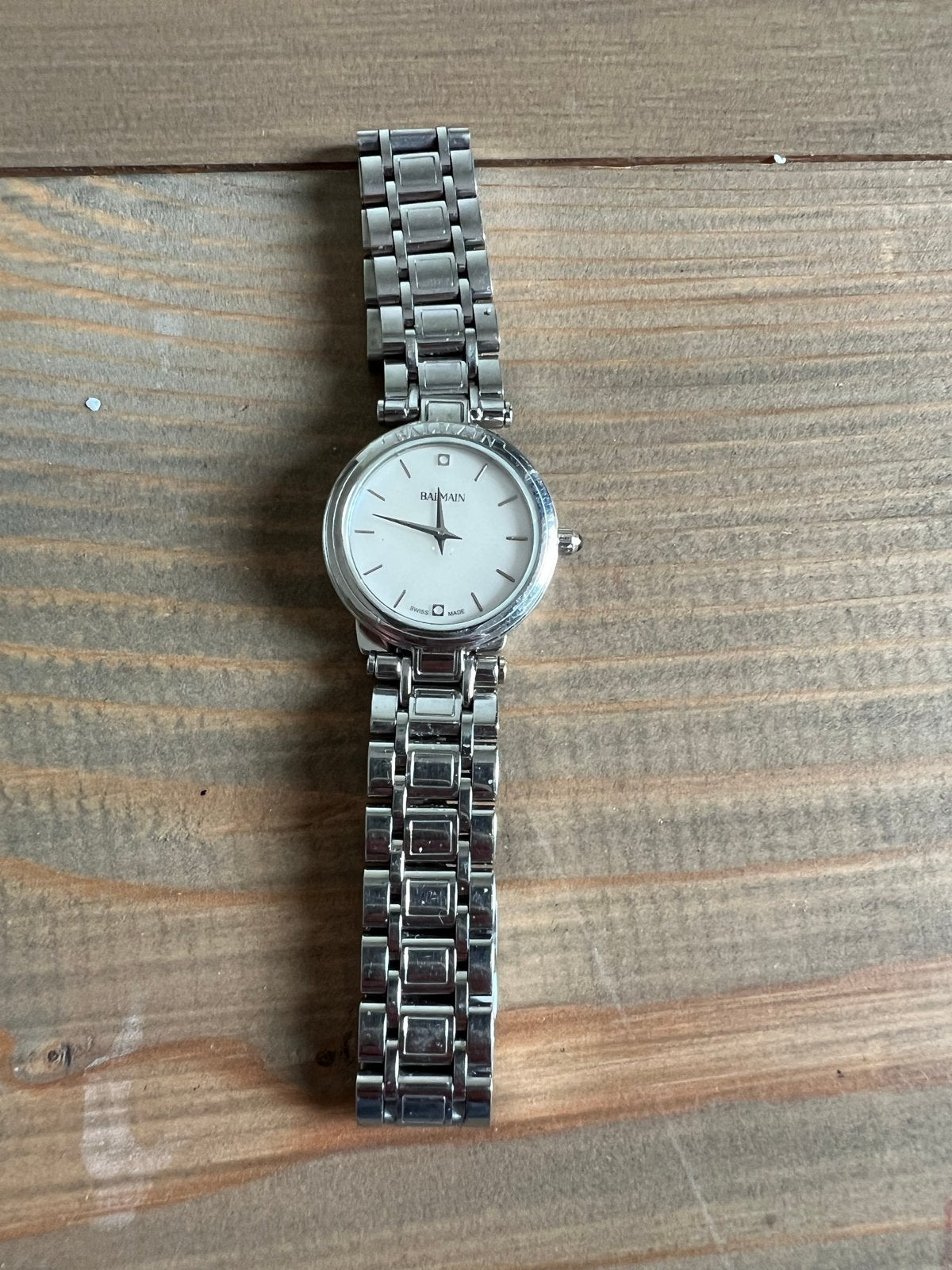 Balmain Dames Horloge - Elegant en Tijdloos, Overige merken, Gebruikt, Staal, Polshorloge
