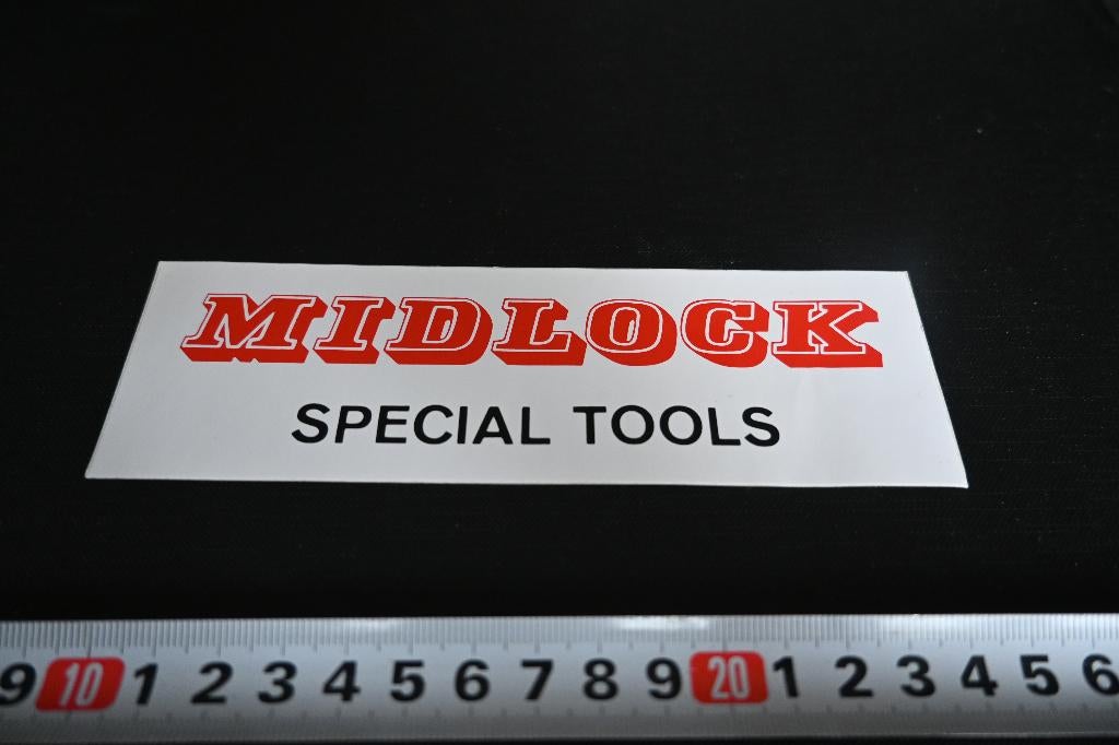 sticker MIDLOCK special Tools, Ophalen, Zo goed als nieuw
