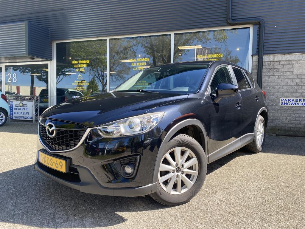 Mazda CX-5 2.0 TS 2WD (bj 2013), 1295 kg, 4 cilinders, Zwart, Origineel Nederlands