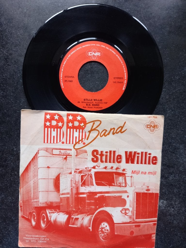 B.B. Band - Stille Willie 1981, Gebruikt, 7 inch, Ophalen of Verzenden, Beschermende buitenhoes