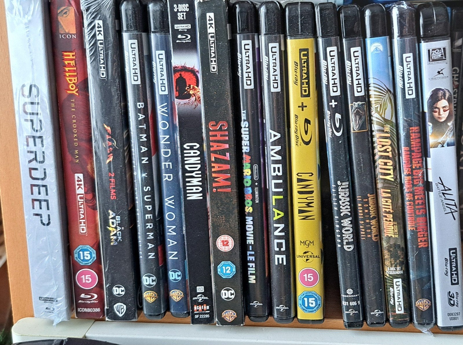 Diverse 4K Ultra HD & Blu-ray films - Actie, Horror, SF, Ophalen, Engels, Film, Nederlands