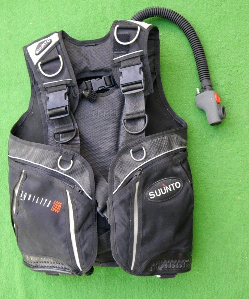 Trimvest/BCD Suunto Equalite 1000 - Maat L, Ophalen of Verzenden, Gebruikt, Trimvest of Wing