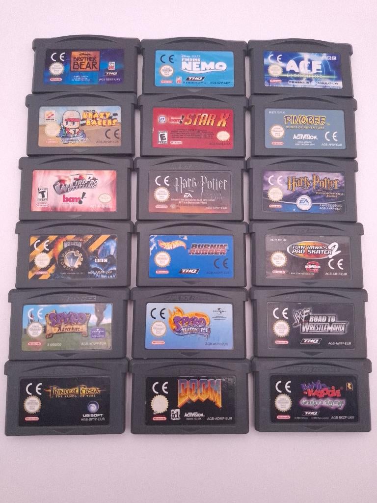 GBA spellen vanaf 2eu, Spelcomputers en Games, Games | Nintendo Game Boy, Avontuur en Actie, 1 speler, Ophalen of Verzenden, Zo goed als nieuw