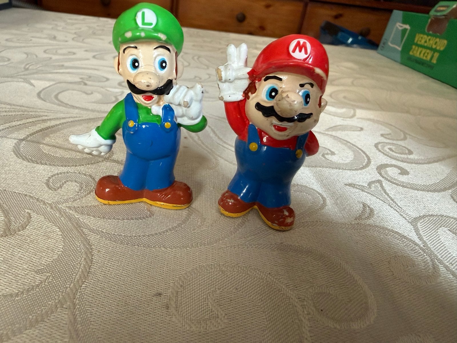 Vintage Mario en Luigi beeldjes - Nintendo uit 1994, Ophalen of Verzenden, Gebruikt