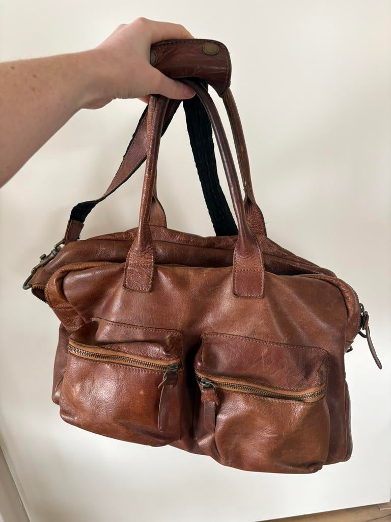Cowboysbag, 40 tot 60 cm, 20 tot 30 cm, Bruin, Minder dan 35 cm