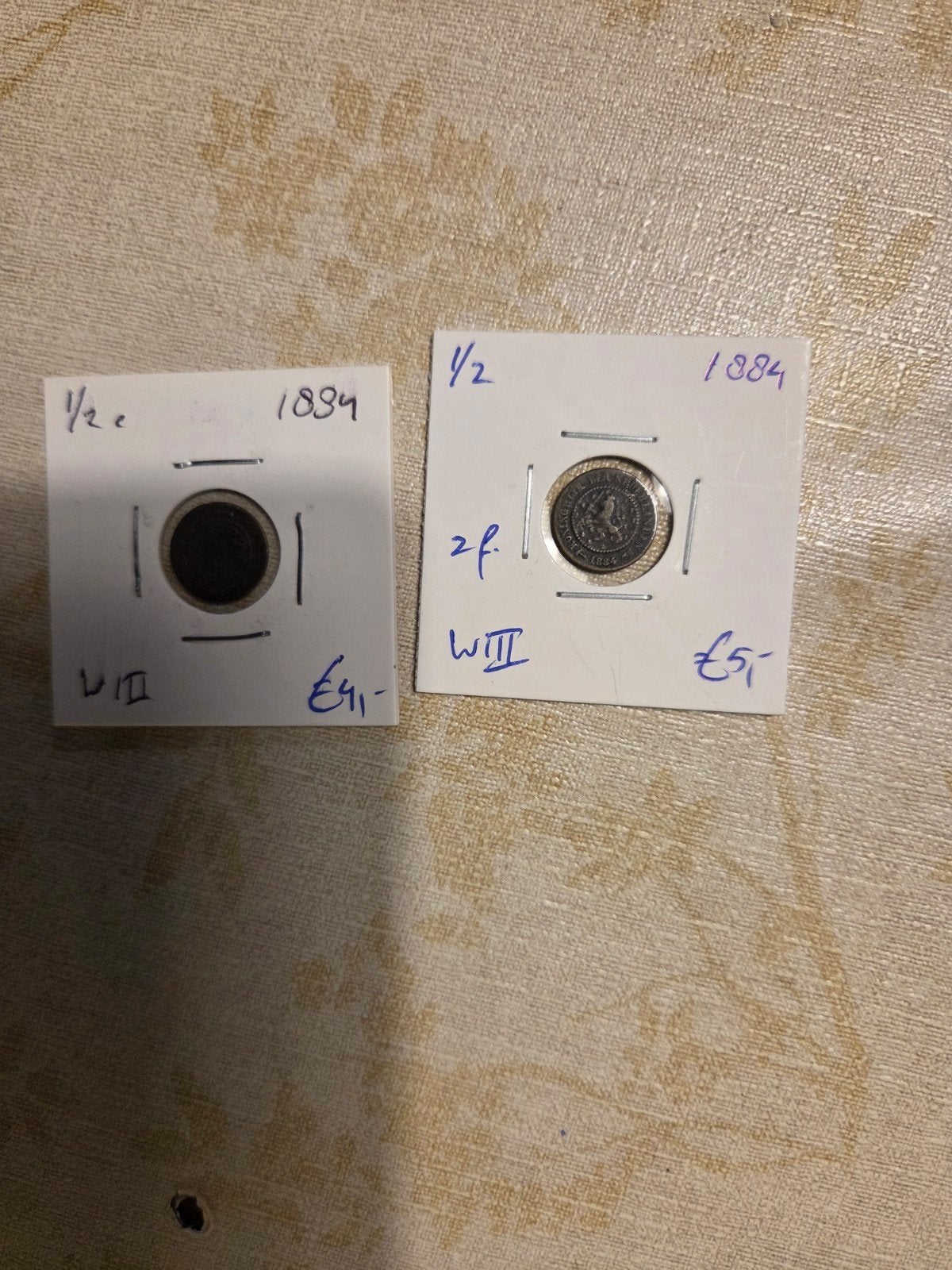 Zeldzame 1/2 Cent munt uit 1884 - Koning Willem III, Postzegels en Munten, Munten | Nederland, Ophalen of Verzenden, Koning Willem III