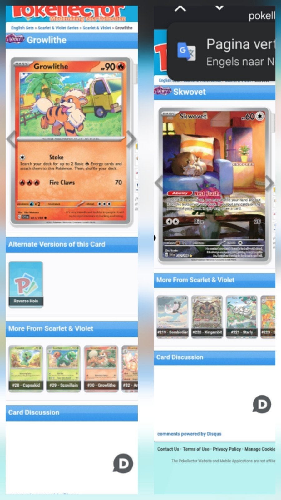 6 Reverse Holo Pokémon kaarten (normale kaarten), Ophalen, Zo goed als nieuw, Meerdere kaarten