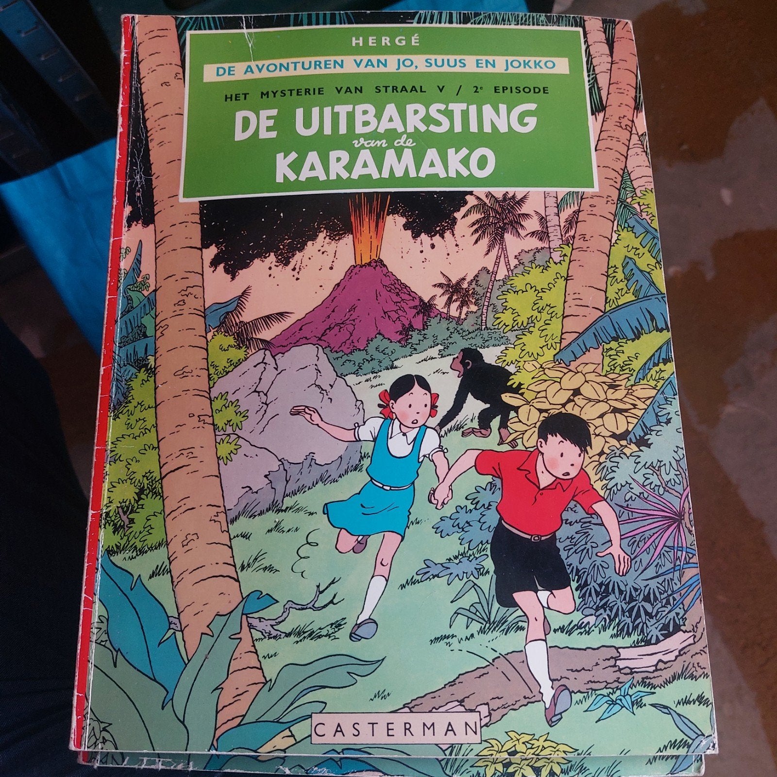 De Uitbarsting van de Karamako - Jo, Suus en Jokko, Boeken, Ophalen of Verzenden