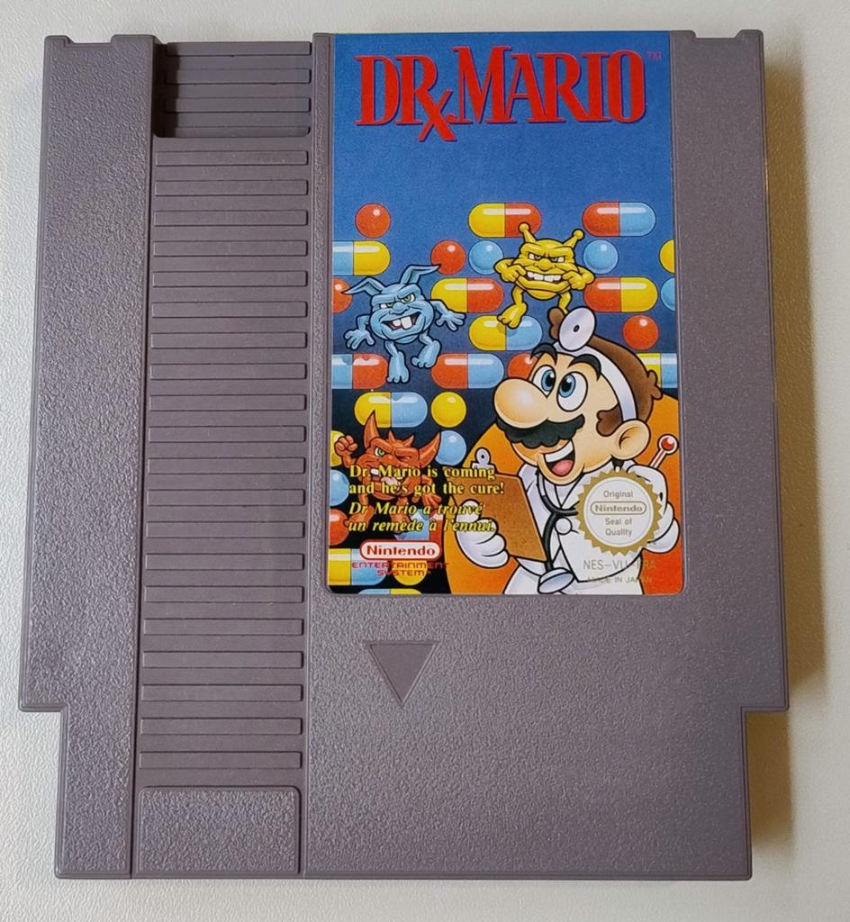 Dr. Mario NES - Perfecte staat!, Spelcomputers en Games, Games | Nintendo NES, Puzzel en Educatief, Gebruikt, 1 speler, Ophalen of Verzenden