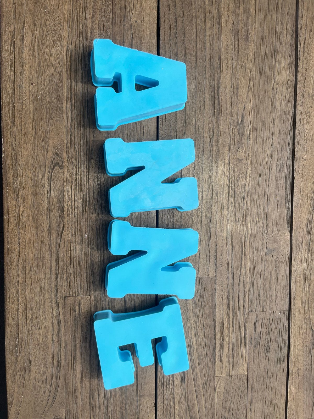 Bak/epoxy vormen/mallen, Ophalen of Verzenden, Zo goed als nieuw, Overige materialen, Blauw