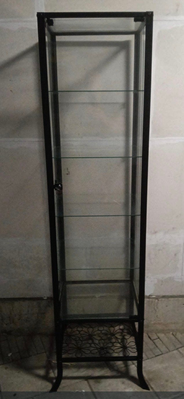 Vitrinekast van IKEA, Ophalen, Minder dan 50 cm, Zo goed als nieuw, Glas