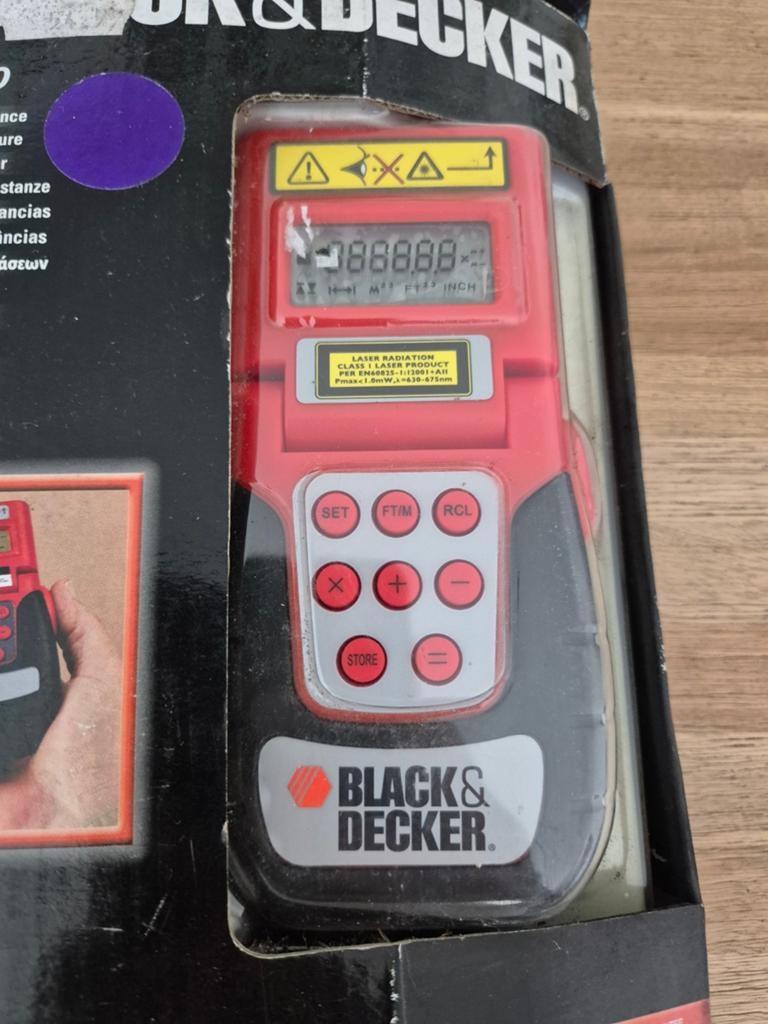 Black & Decker BDM100 Afstandsmeter, Doe-het-zelf en Verbouw, Meetapparatuur, Ophalen of Verzenden, Nieuw