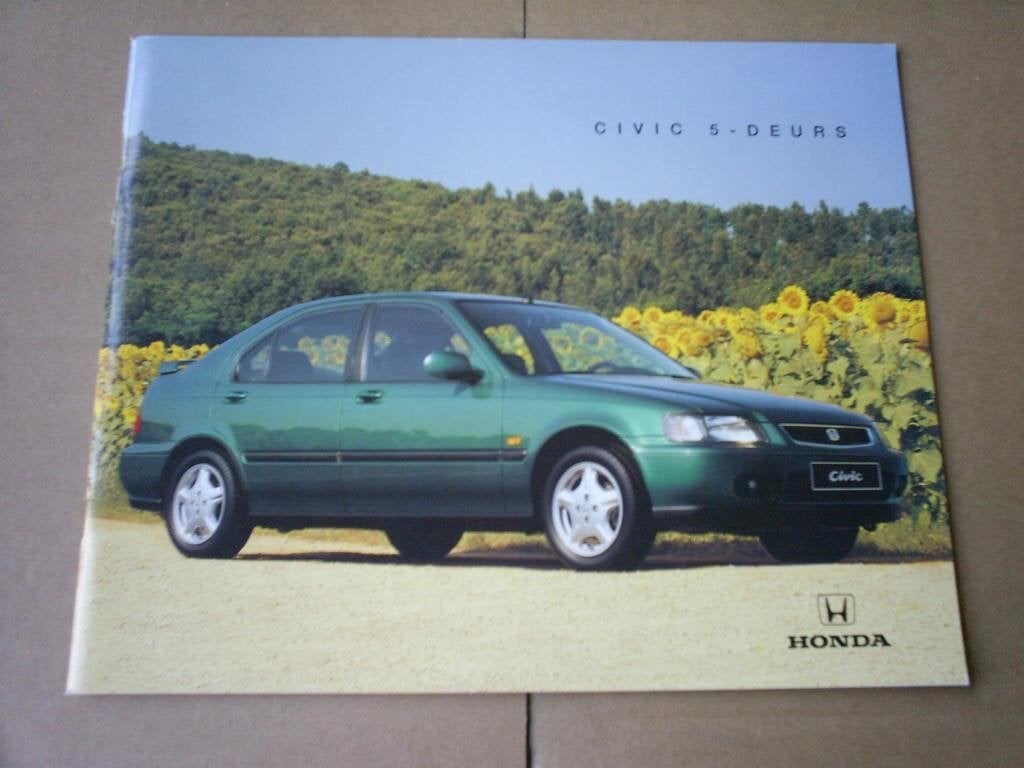 Honda Civic 5 Deurs o.a VTEC / SR VTEC / NSX 94 / 95 36 pag, Verzenden, Zo goed als nieuw, Honda