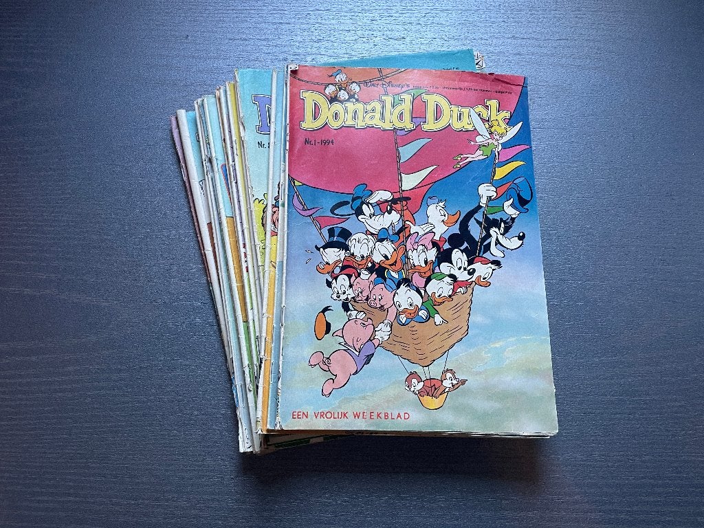 C647 Weekblad Donald Duck Jaargang 1994, Gelezen, Ophalen of Verzenden, Donald Duck, Meerdere stripboeken