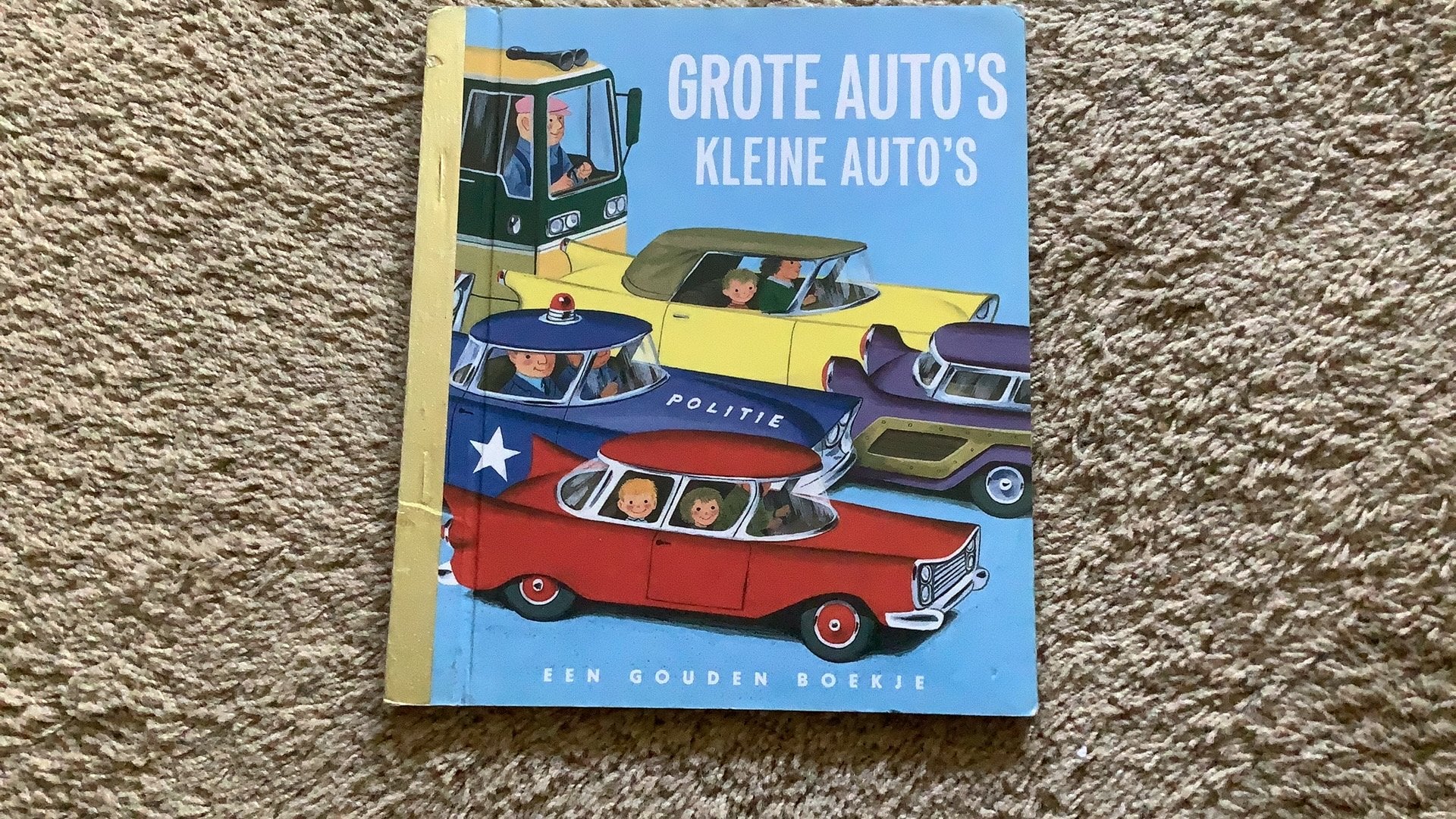 Gouden Boekje: Grote autos kleine auto's. Richard Scarry, Zo goed als nieuw, Richard Scarry, Gouden boekje, Ophalen of Verzenden
