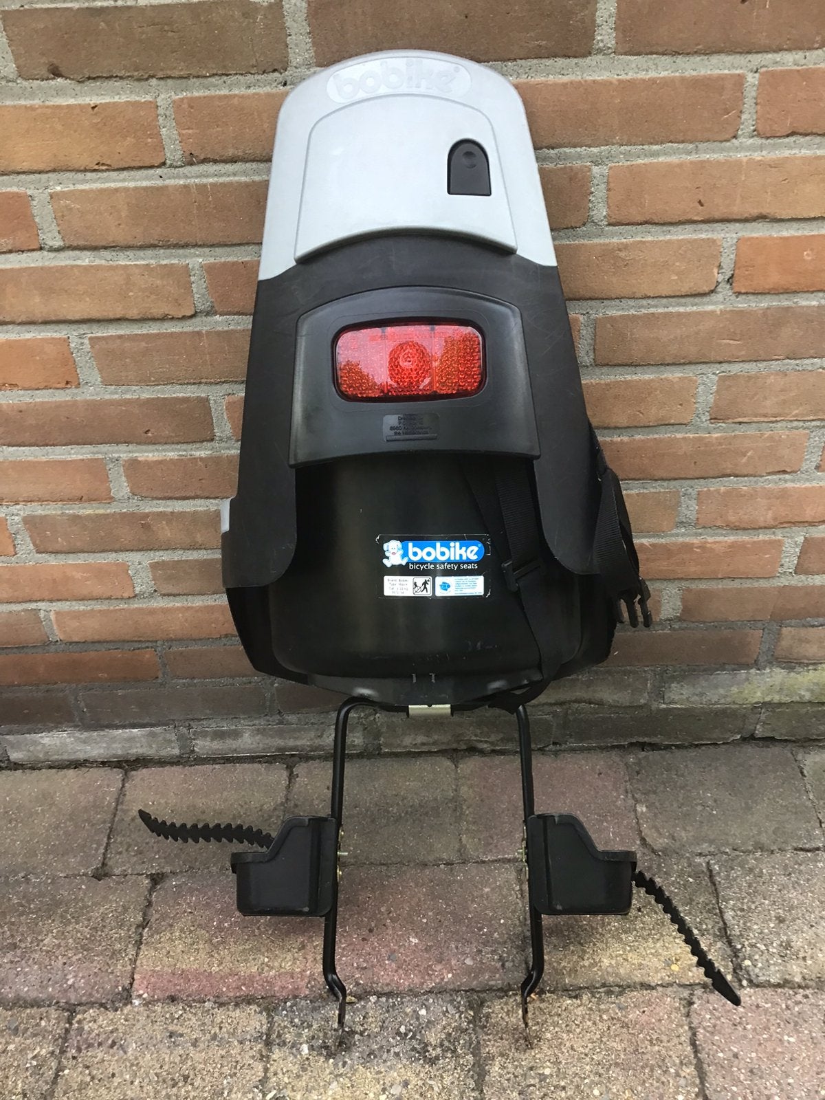 Bobike achterzitje, Ophalen, Gebruikt, Achterzitje, Voetsteuntjes