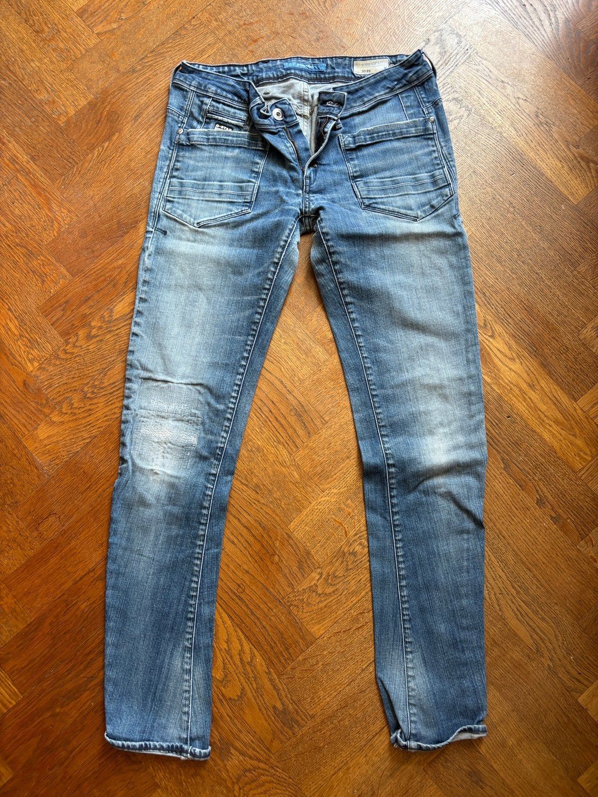 GStar jeans, Ophalen of Verzenden, Zo goed als nieuw, Blauw