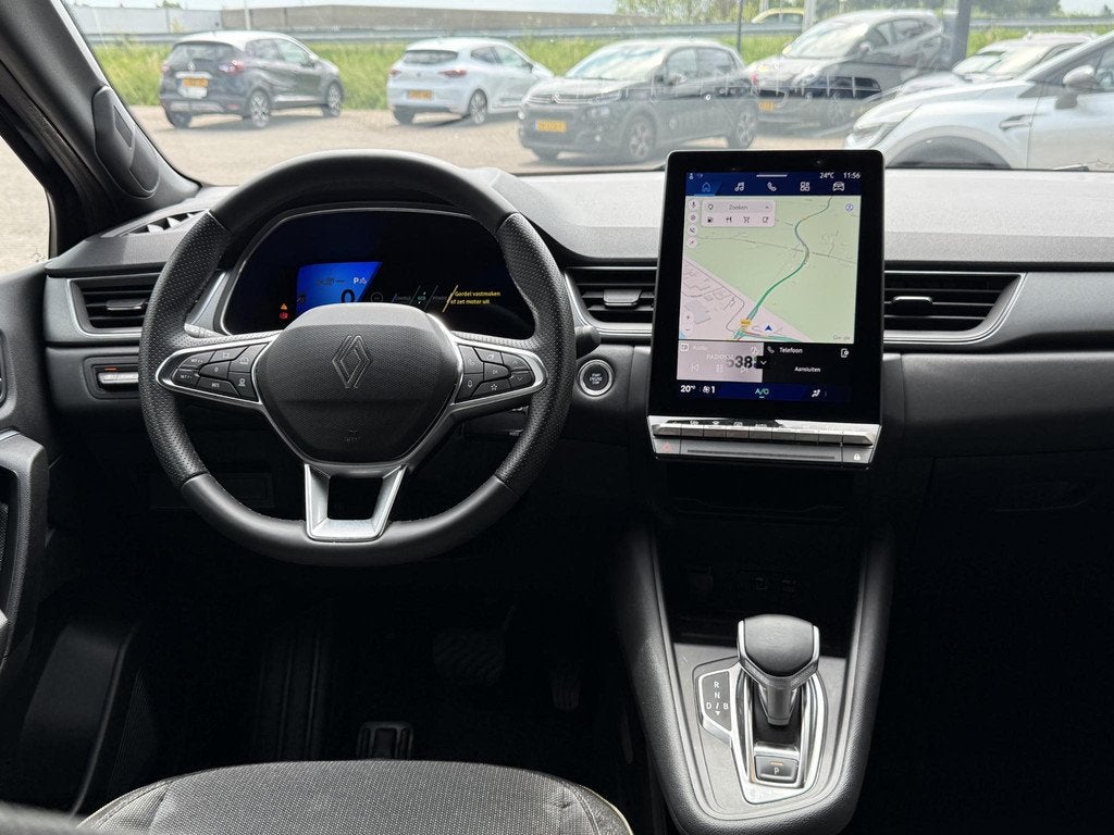 Renault Symbioz 1.6 E-Tech full hybrid 145 techno | Cruise a, Auto's, Renault, 745 kg, Gebruikt, Met garantie (alle), Leder en Stof