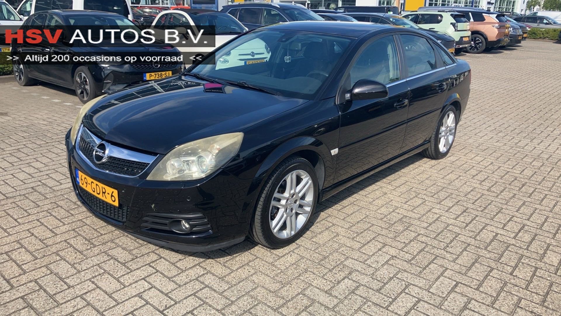 Opel Vectra GTS 2.2-16V Executive navi 1/2 Leer org NL, Gebruikt, 4 cilinders, Leder en Stof, Origineel Nederlands