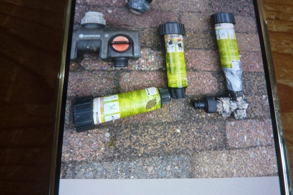 sproeiers en dergelijke, Verzenden, Gebruikt
