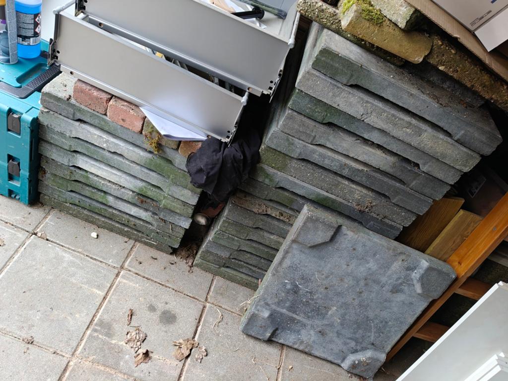 24 tegels 50x50 gratis ophalen, Doe-het-zelf en Verbouw, Tegels, Ophalen of Verzenden