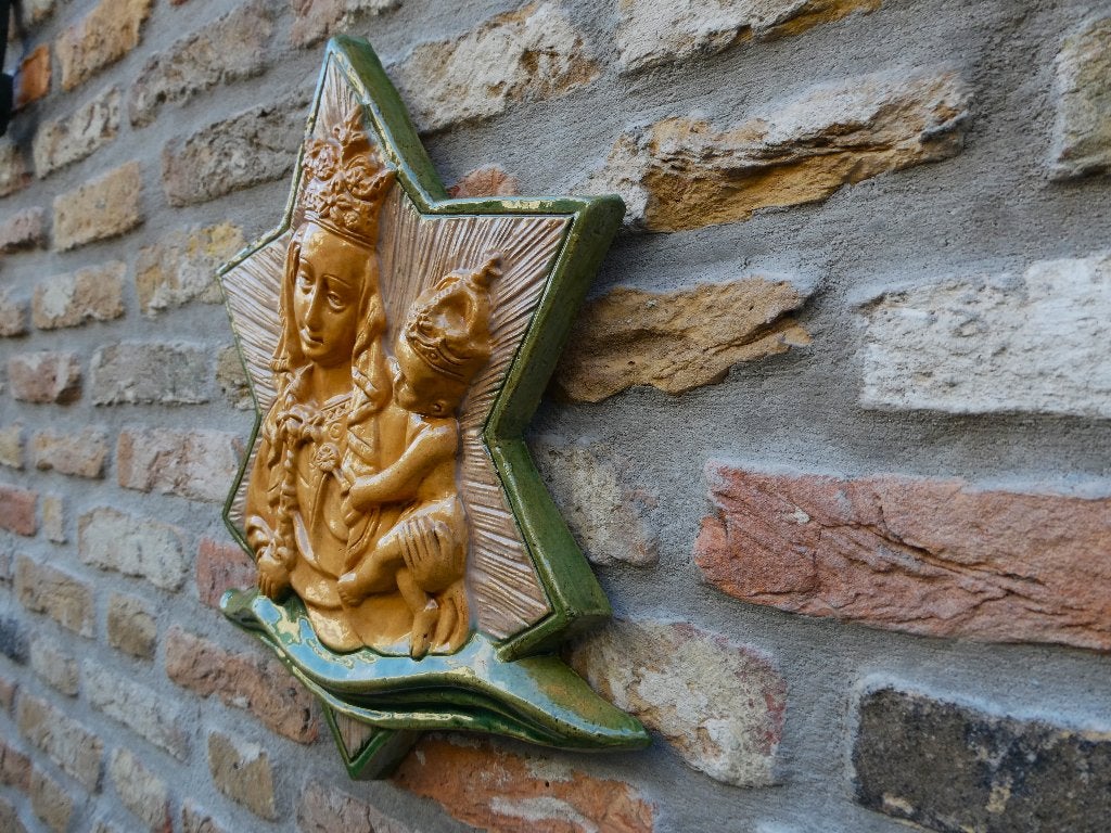 Gevelsteen plaquette Sterre Der Zee Maastricht Russel Tiglia, Antiek en Kunst, Ophalen of Verzenden