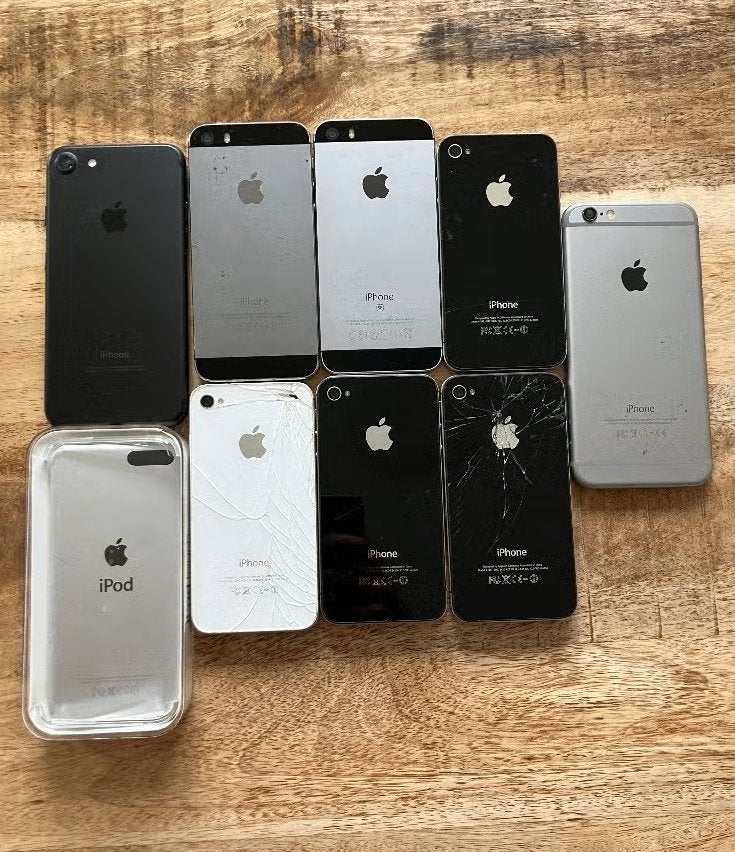 Partij smartphones! iPhone, Samsung, etc! Weg = weg!, Telecommunicatie, Mobiele telefoons | Apple iPhone, Ophalen, Zwart, 64 GB