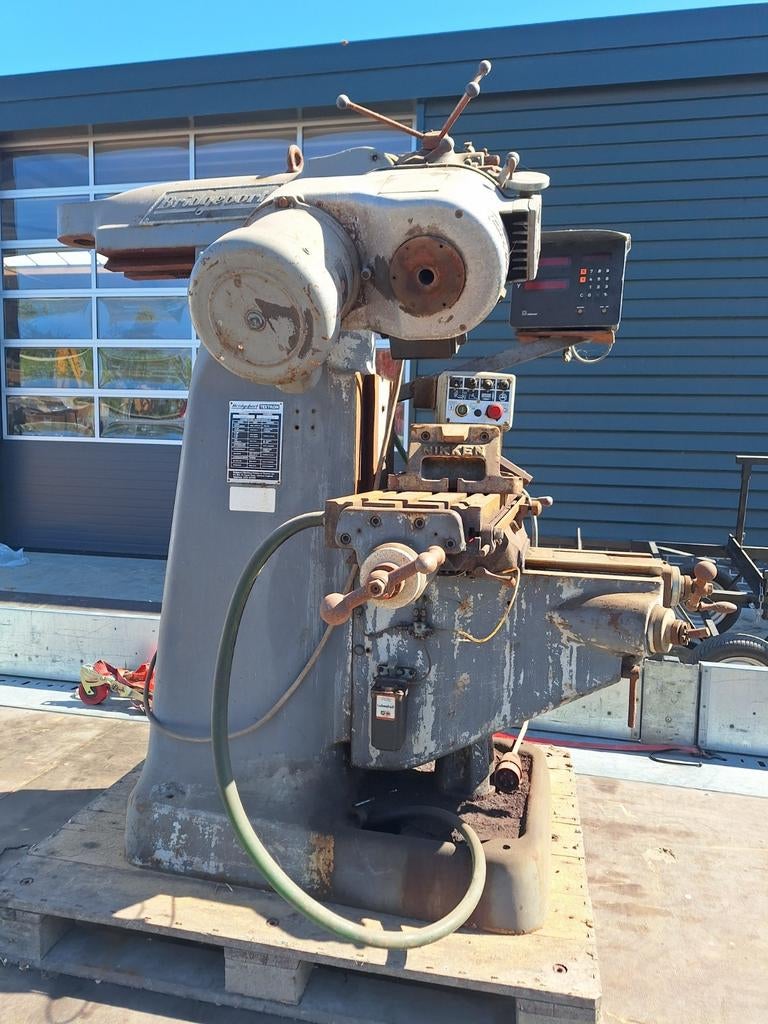 Bridgeport freesmachine series 1 freesbank frees, Ophalen, Gebruikt, Elektrisch, Overige soorten