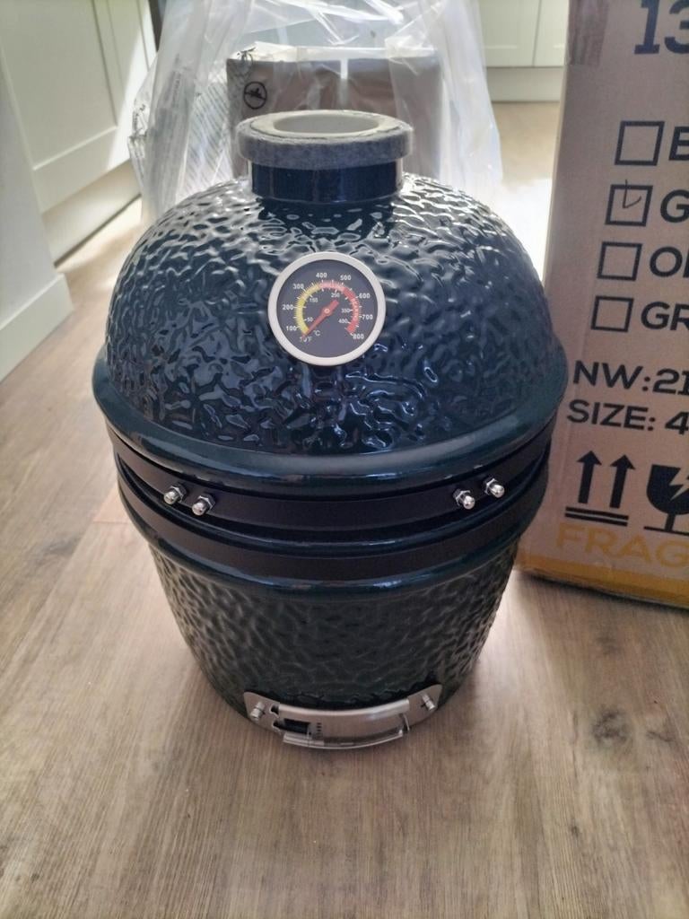 Kamado egg barbecue, Ophalen