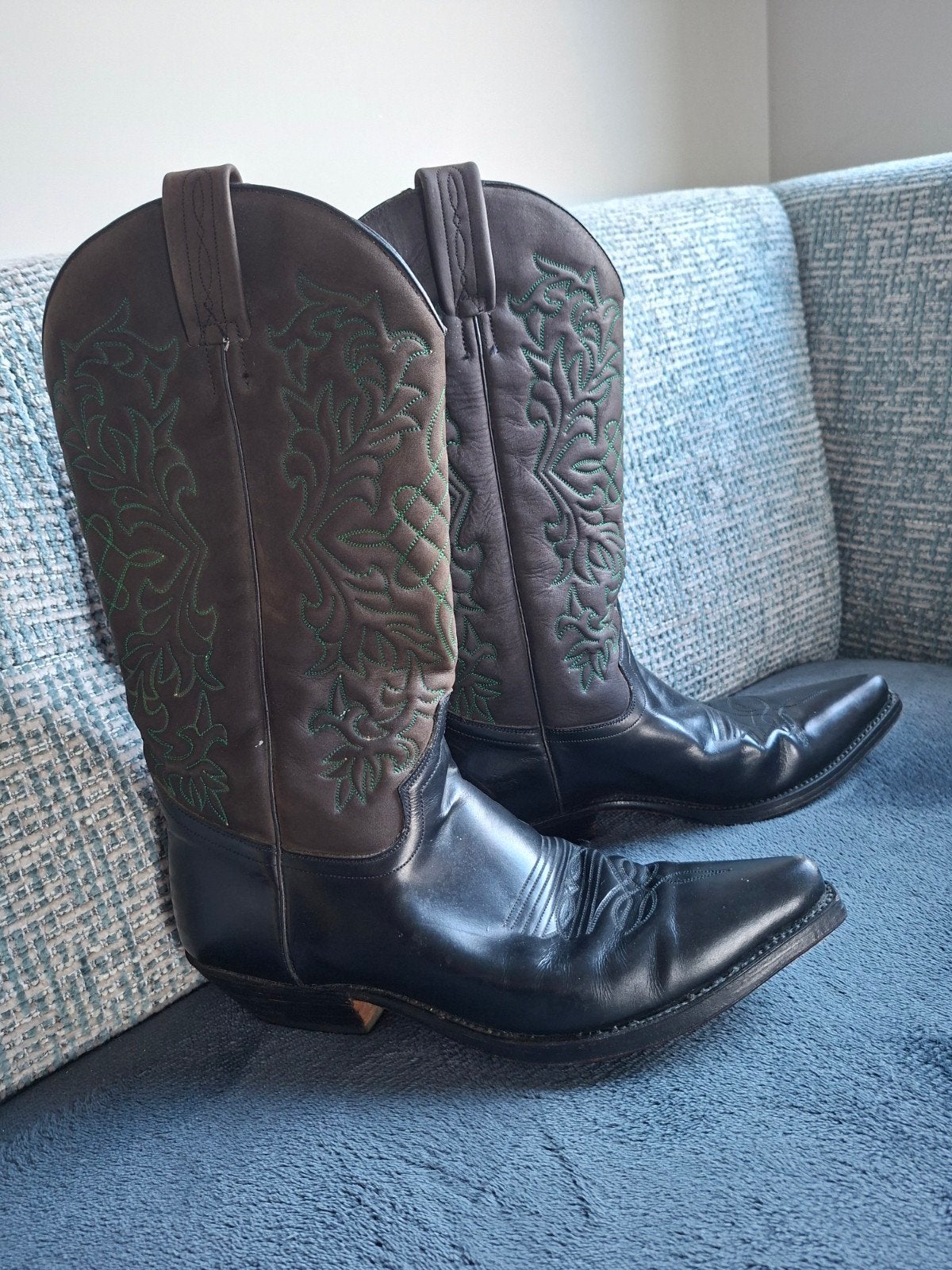 Cowboy laarzen maat 41, TONY MORA, topkwaliteit uit bj 2000, Zwart, Boots, Ophalen of Verzenden, Zo goed als nieuw