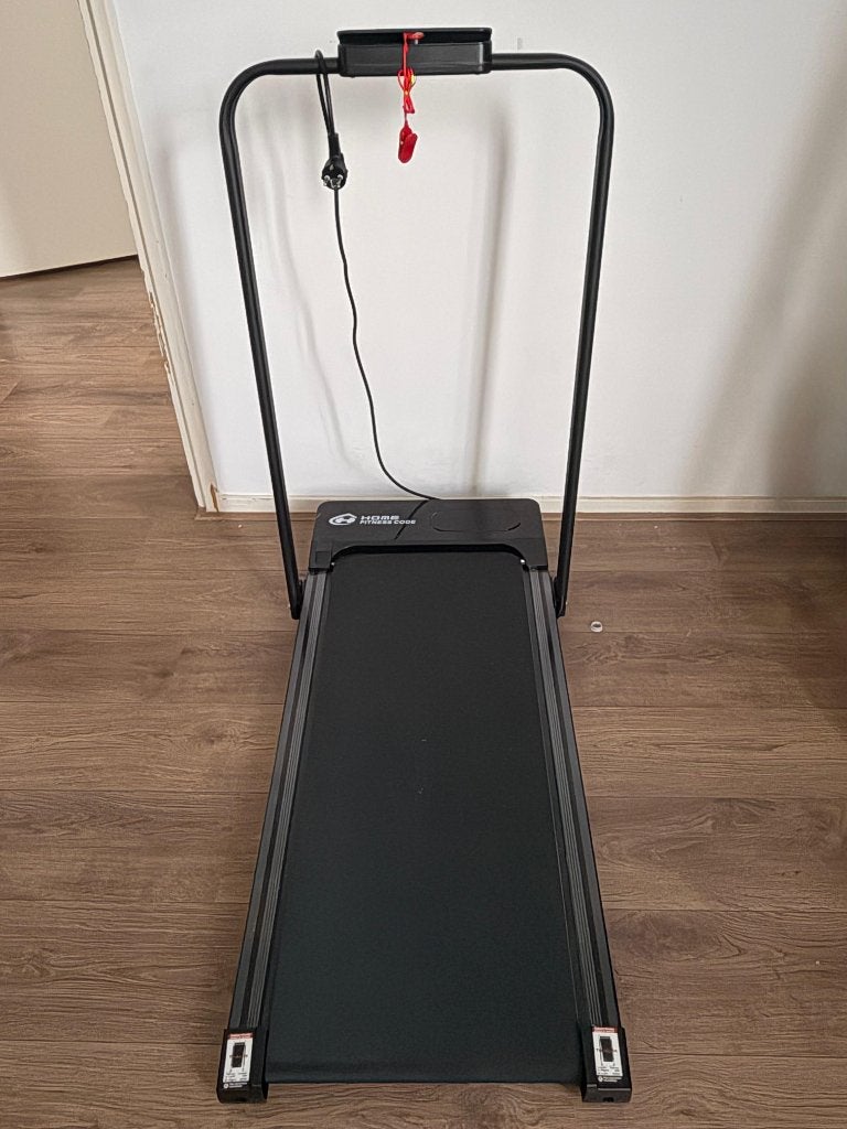 HomeFitnessCode treadmill / walking pad, Ophalen, Armen, Zo goed als nieuw, Metaal