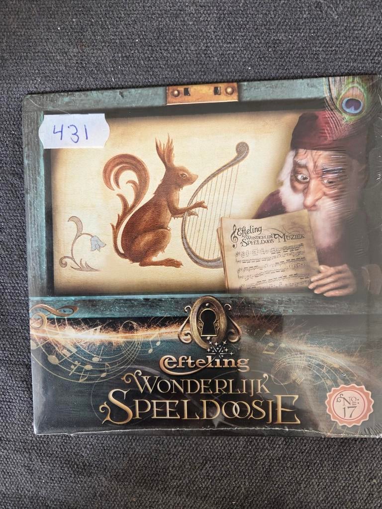 Efteling Wonderlijk Speeldoosje Muziek CD Nieuw, Ophalen of Verzenden, Nieuw, Overige typen