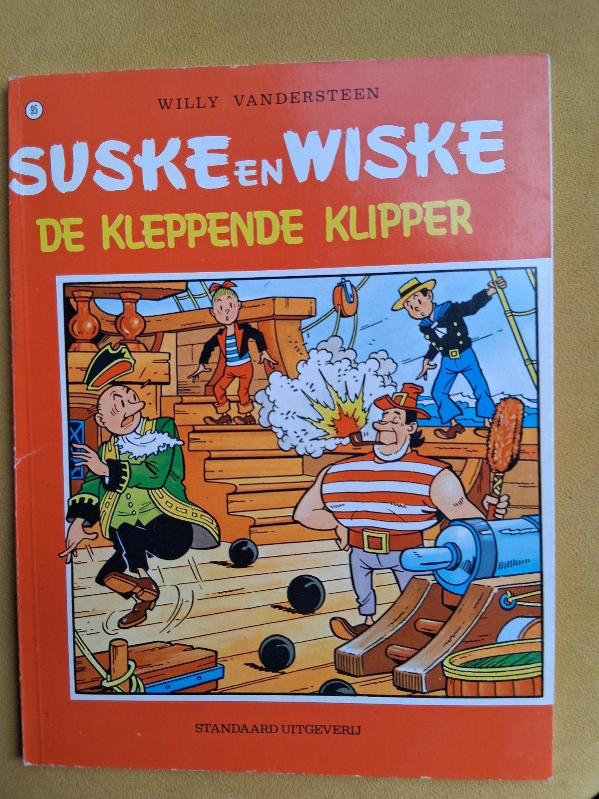 Willy Vandersteen - De Kleppende Klipper, Willy Vandersteen, Eén stripboek, Ophalen of Verzenden, Zo goed als nieuw