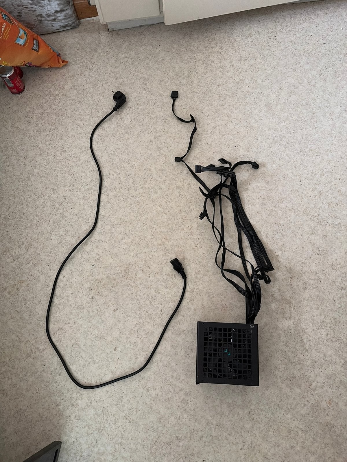 DeepCool PF500 PC Voeding 500W met kabel, Ophalen of Verzenden, Gebruikt