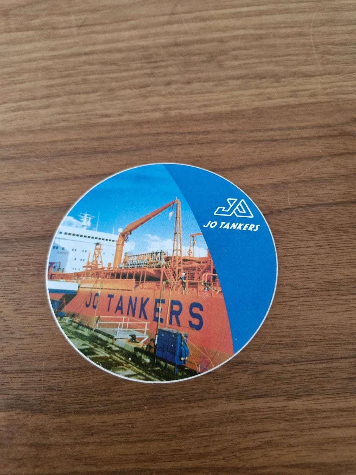 11191 Sticker JO Tankers - Schip Tanker, Ophalen of Verzenden, Nieuw, Overige typen