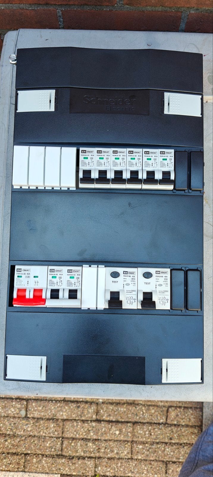 Schneider Electric Groepenkast met EMAT componenten, Ophalen of Verzenden, Nieuw, Overige typen