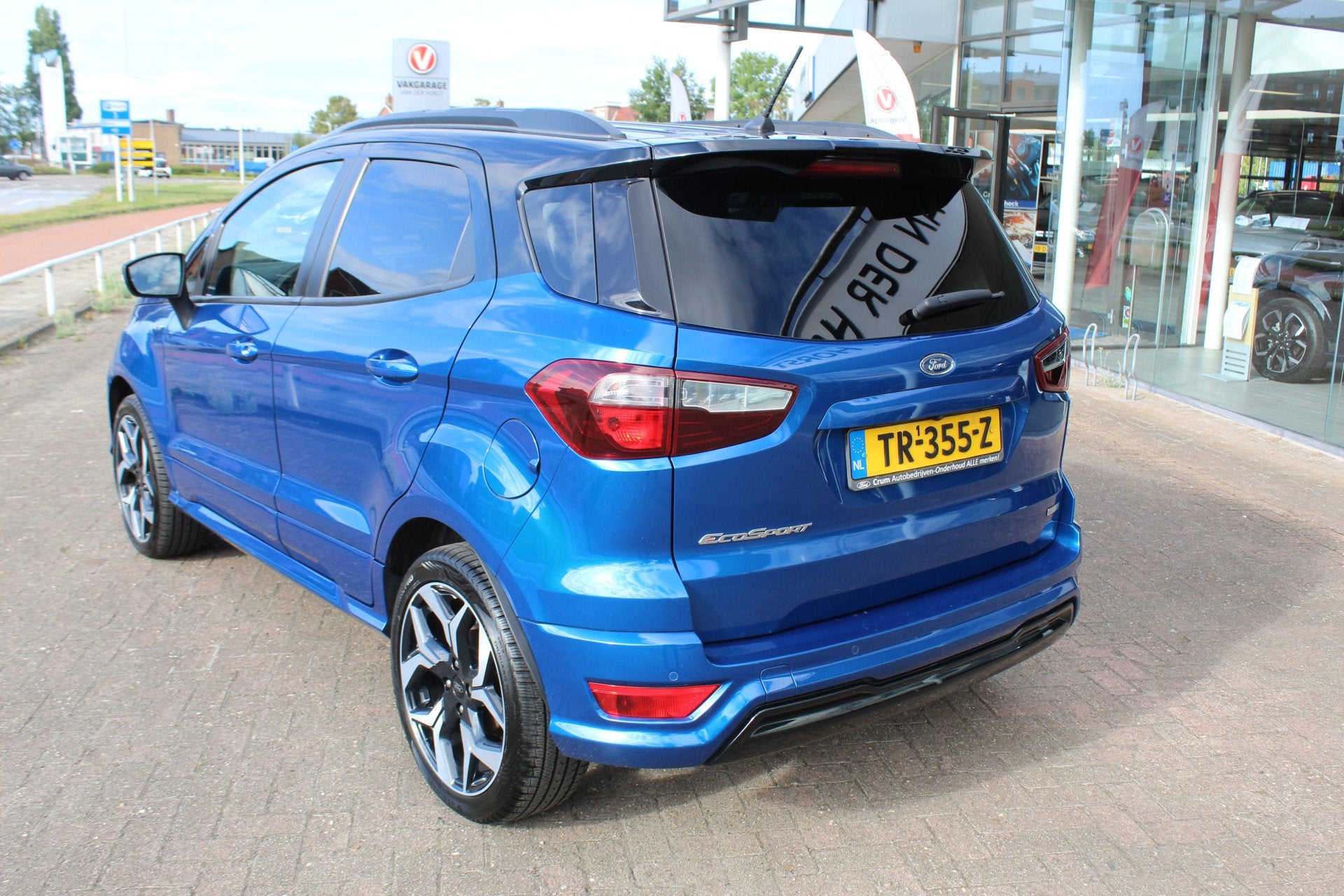 Ford EcoSport 1.0 EcoBoost ST-Line , 125pk , Mooie Hoogzitte, 12 maanden, Gebruikt, Ecosport, Blauw