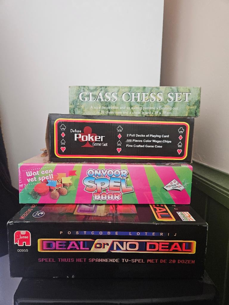 Diverse spellen, Ophalen, Zo goed als nieuw