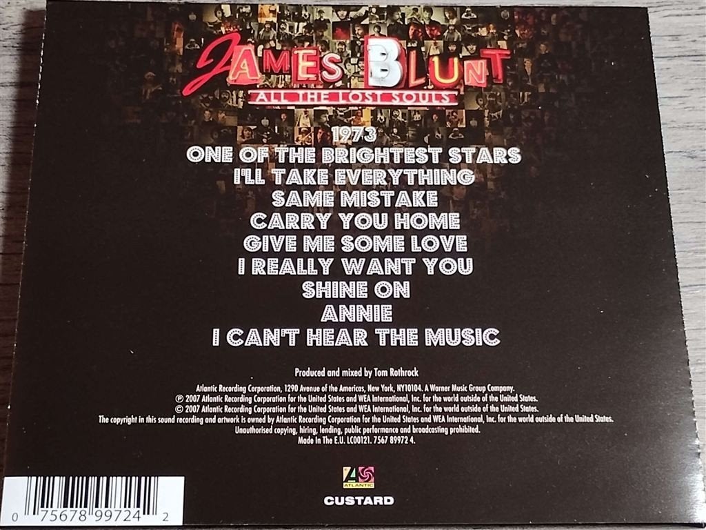 James Blunt - All The Lost Souls, Ophalen of Verzenden, Zo goed als nieuw, Pop