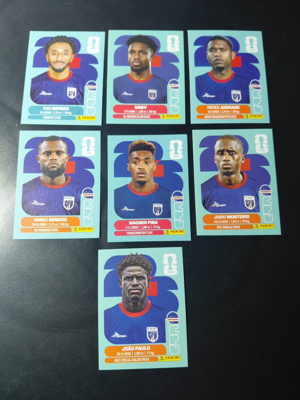 Kaapverdie (panini wk 2026 sitckers), Ophalen of Verzenden, Nieuw, Buitenlandse clubs, Poster, Plaatje of Sticker