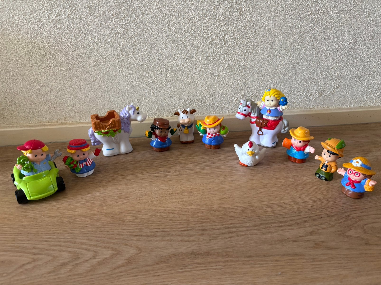 Little People poppetjes en dieren., Kinderen en Baby's, Speelgoed | Fisher-Price, Verzenden, Zo goed als nieuw, Speelset