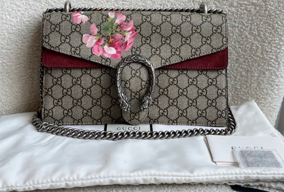 Gucci Dionysus Bloom Schoudertas, Ophalen, Zo goed als nieuw, Bruin, Schoudertasje