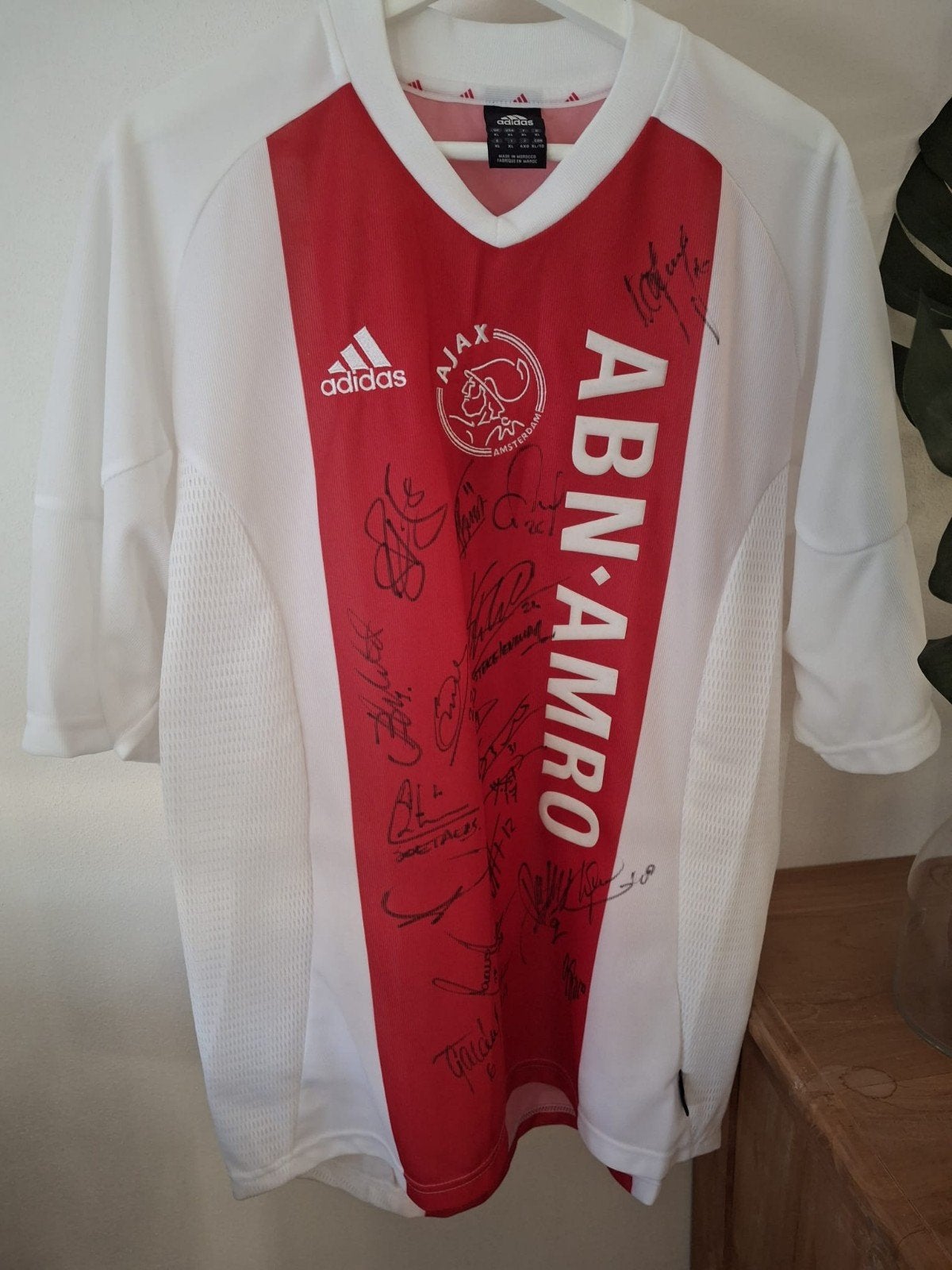 Ajax shirt 2004 met handtekeningen Nieuw!, Eén persoon