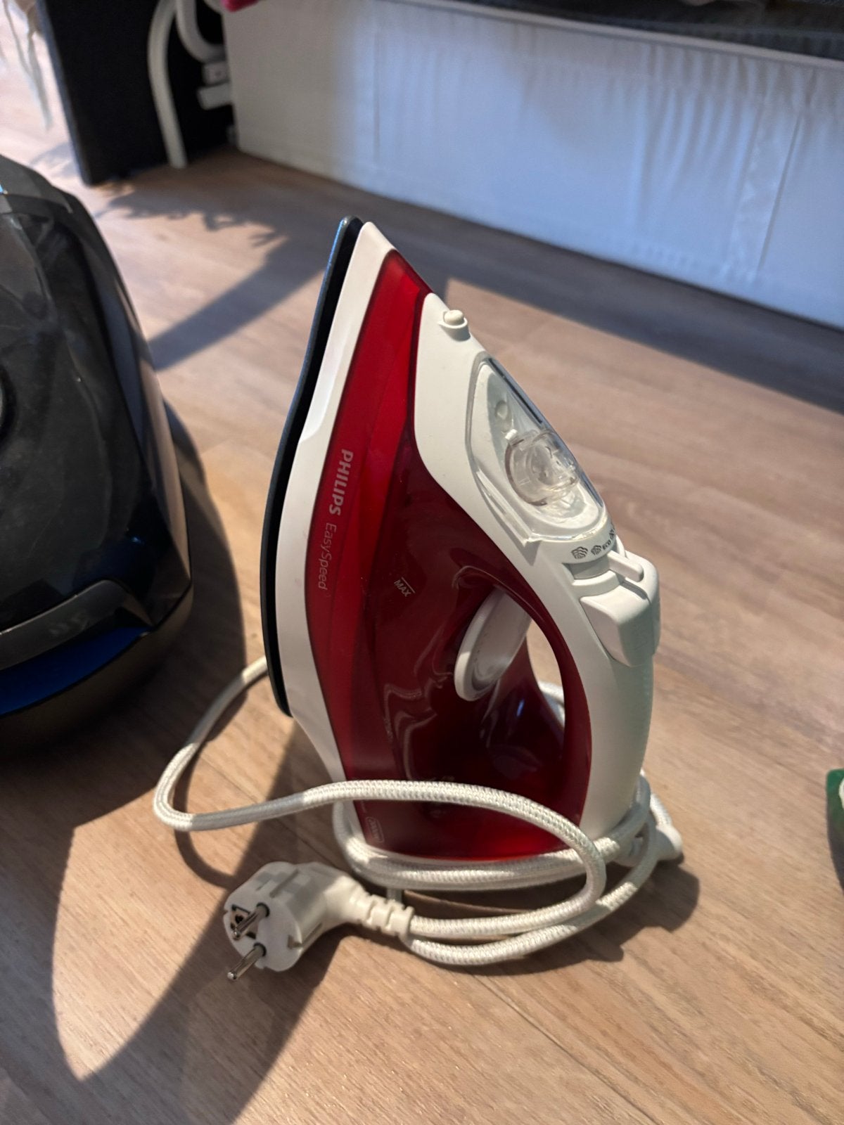 Philips EasySpeed Strijkijzer - Rood/Wit, Witgoed en Apparatuur, Strijkijzers en Strijkplanken, Ophalen of Verzenden, Gebruikt