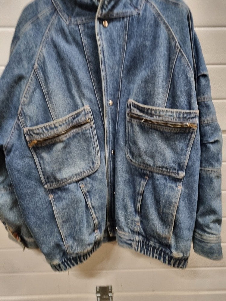 spijkerjas maat xl retro dennis jeans, Ophalen of Verzenden, 'T Olde Gre-j, Info@toldegrej.nl, Endepoelstraat 20f Didam