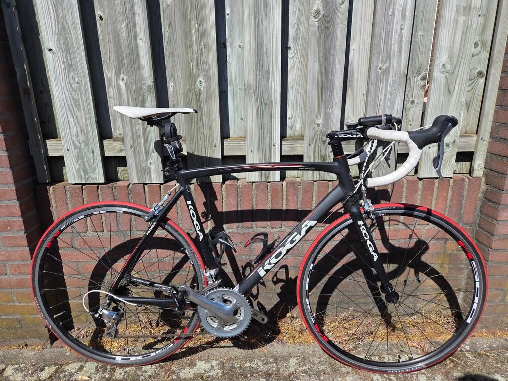 Koga Miyata racefiets framemaat 56 ALU 6061 carbon voorvork, Ophalen, 28 inch, Aluminium, Zo goed als nieuw