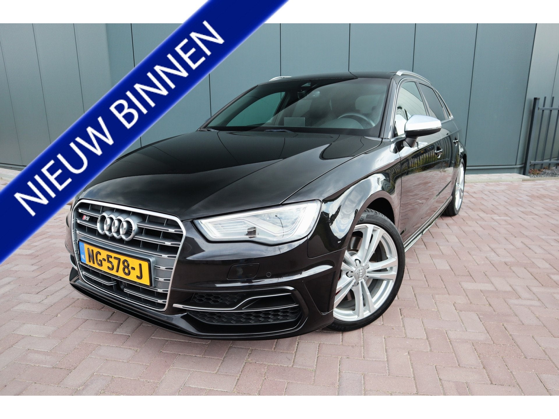 Audi S3 Sportback 2.0 TFSI S3 quattro Pro Line Plus Panorama, Auto's, Automaat, 4 cilinders, Zwart, Vierwielaandrijving